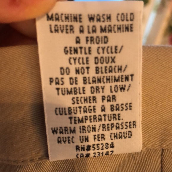 Talbots Petit Cool and Comfortable Khaki Slacks - Picture 8 of 9